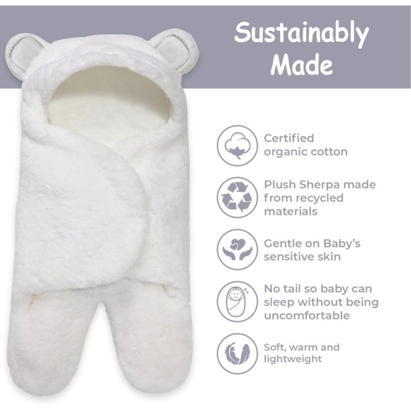 Jam Naturals- Baby Swaddle Blanket - Picture 1 of 6
